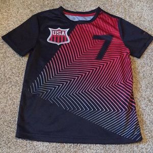 USA soccer boys Quick Dry T-shirt
